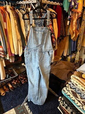 GAP Light Blue Denim Overalls